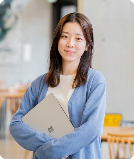 国際リベラルアーツ学部 小石沢 虹歩さん